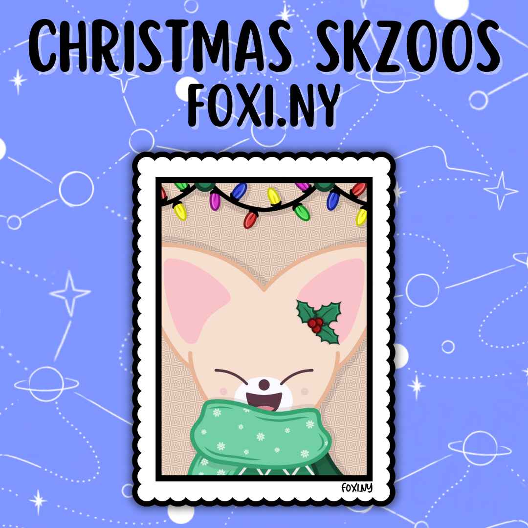 Christmas SKZOOs Stickers
