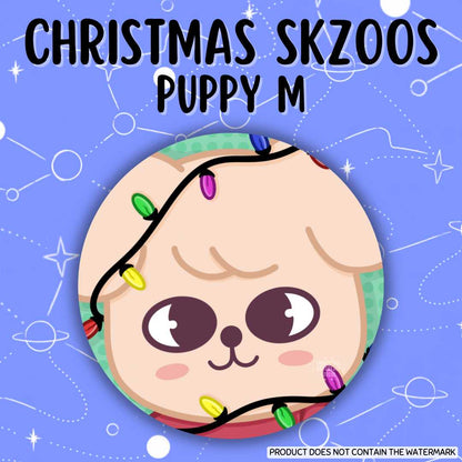 Christmas SKZOOs Button Pins (Gacha Draw)