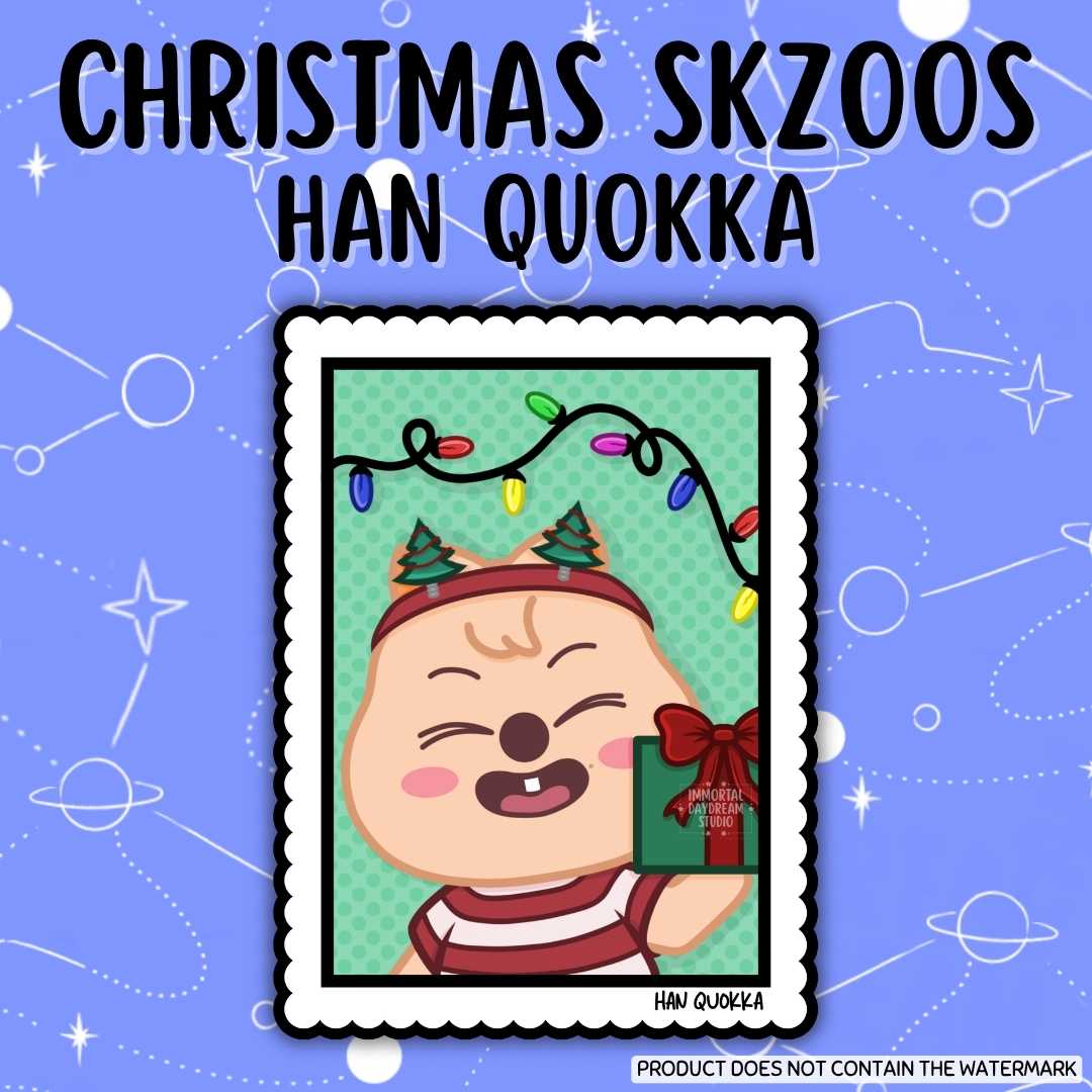 Christmas SKZOOs Stickers