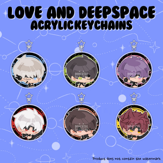 LOVE AND DEEPSPACE: Acrylic Keychains