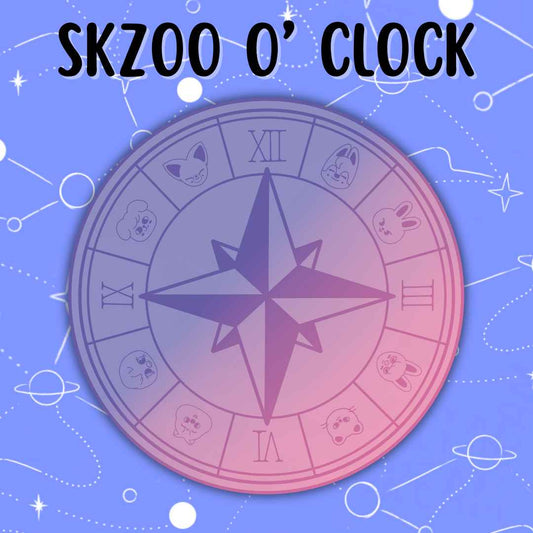 SKZOO O'CLOCK Button Pin