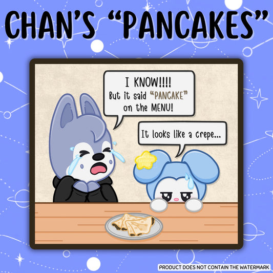 Chan's "Pancakes" Sticker