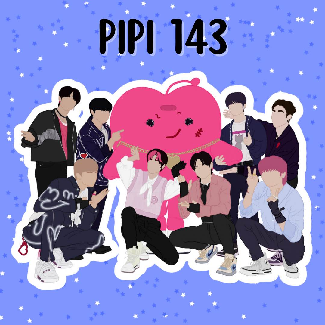 Stray Kids Regular Stickers (Bulk)