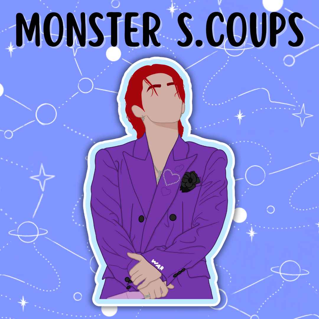 Monster S.Coups Sticker